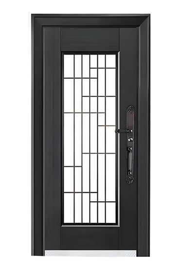 glass French doors in Kenya
