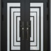 Double French doors in Kenya
